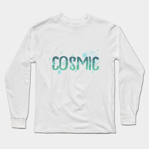 Cosmic - Roswell New Mexico Long Sleeve T-Shirt by hereidrawagain